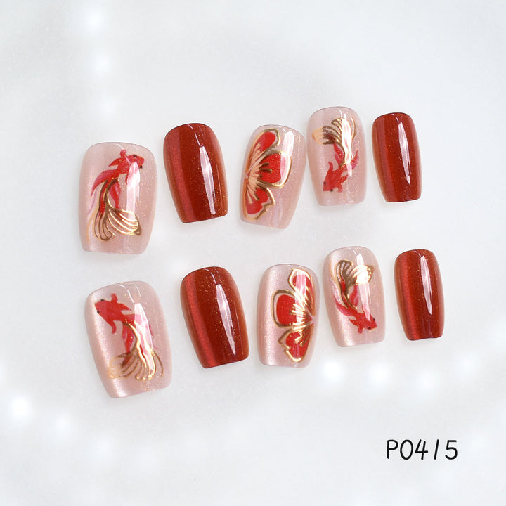 Artistic Nail Art Press-On Nails Set