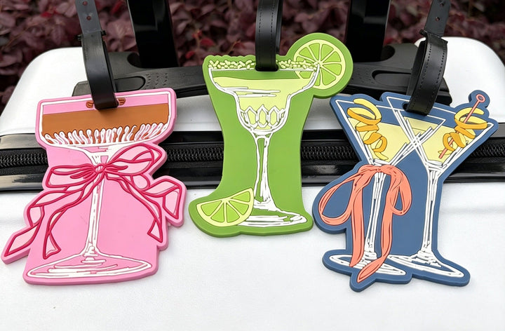 Cocktail Glass Shaped Luggage Tag Stornfield