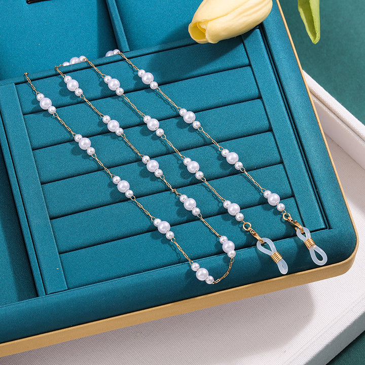 Elegant Pearl Chain Eyewear Chain Stornfield