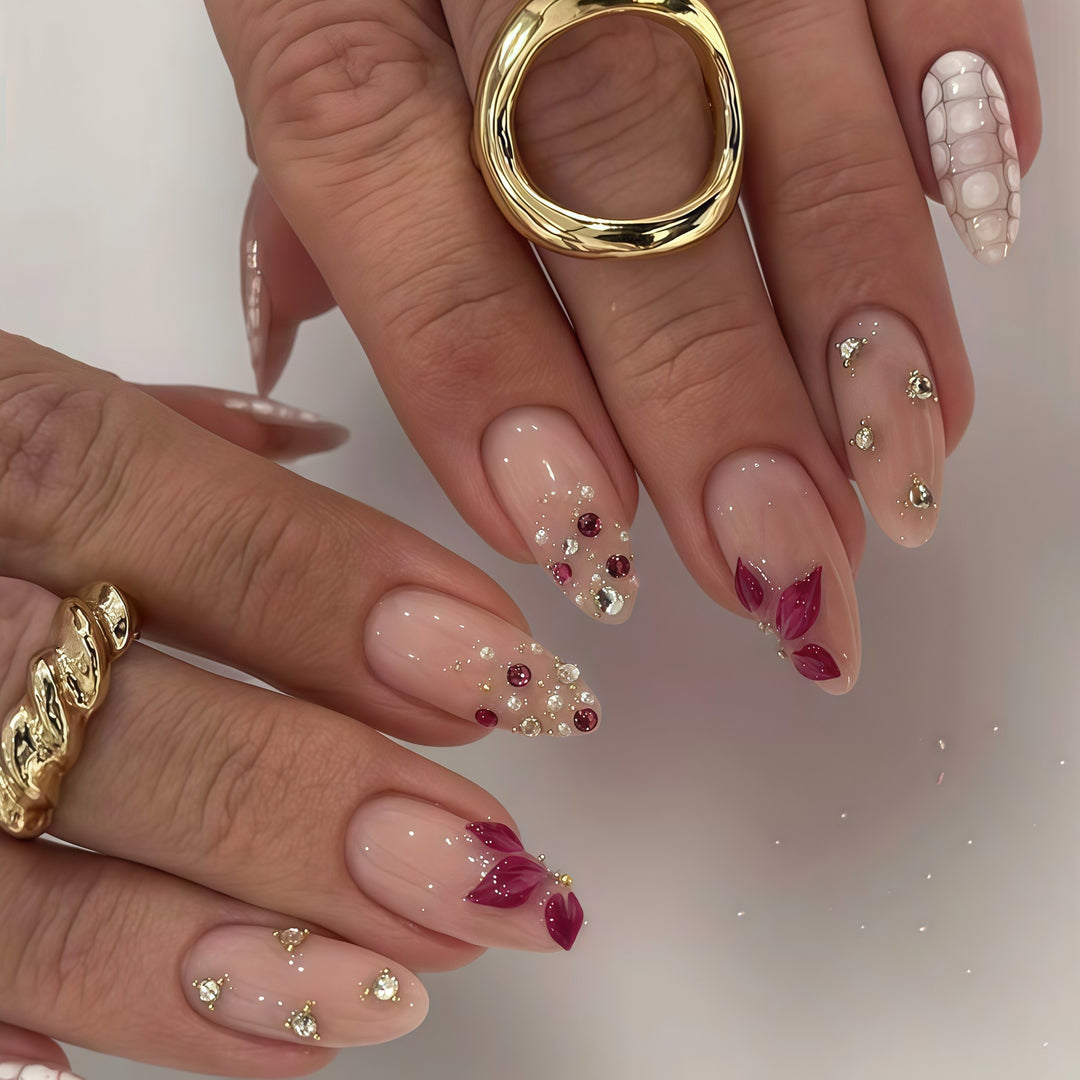 Glamorous Decorative Nail Art Extensions Stornfield