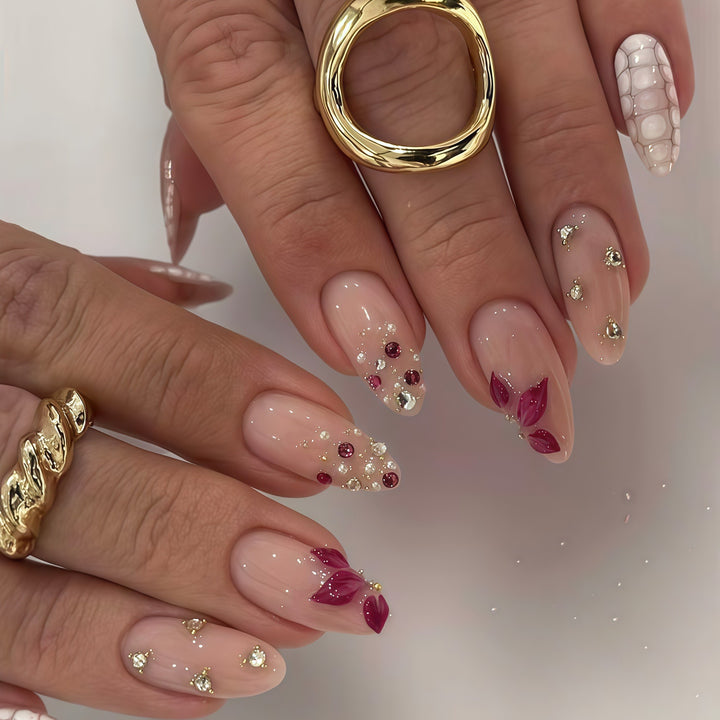 Glamorous Decorative Nail Art Extensions Stornfield