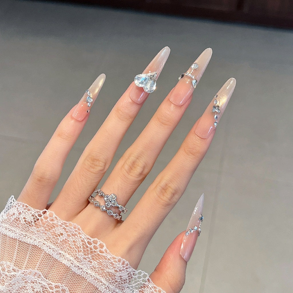 Glamorous Decorative Press-On Nail Set Stornfield