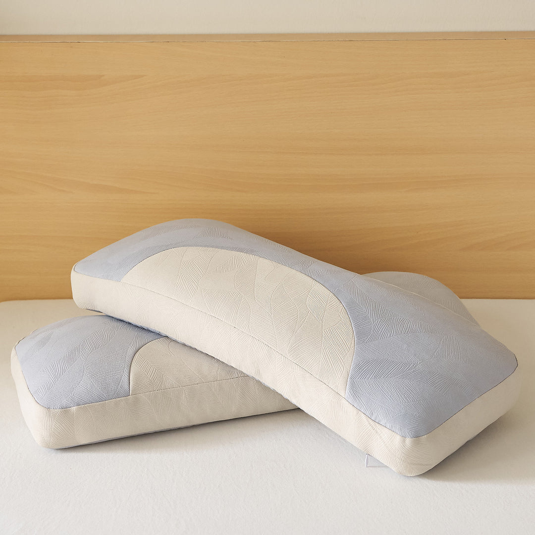 Ergonomic neck roll pillow with innovative pressure relief Stornfield