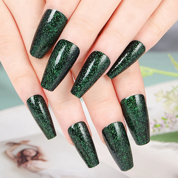 Glamorous Glitter Artificial Nails Stornfield