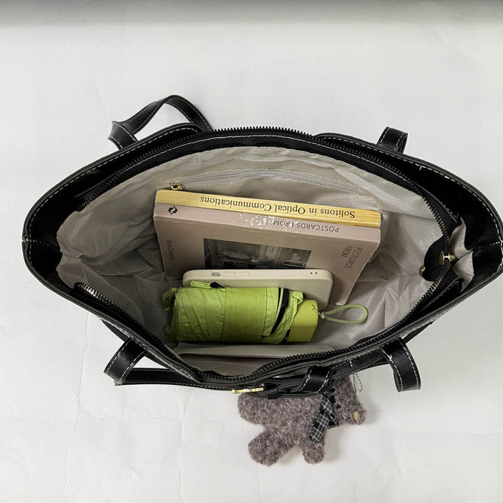 Stylish Leather Tote Bag
