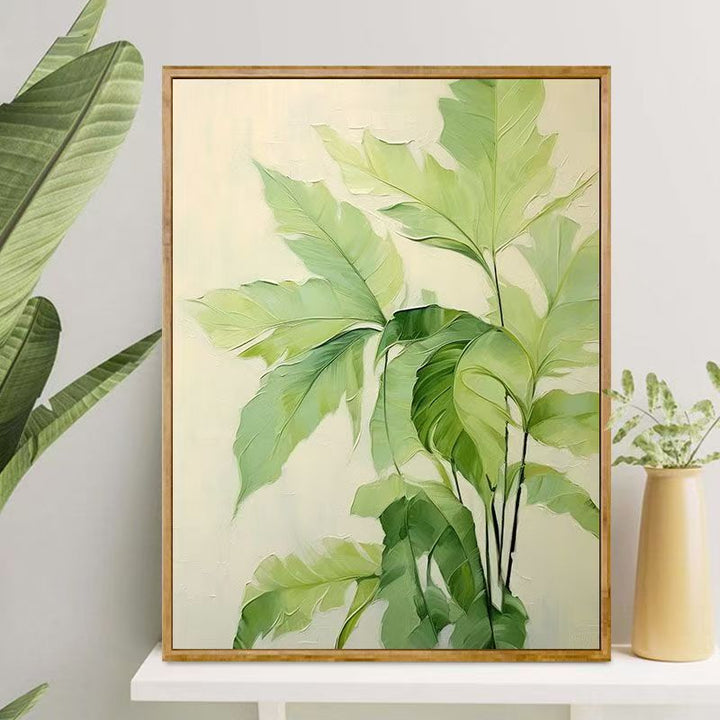 Tropical Leaf Canvas Artwork Stornfield