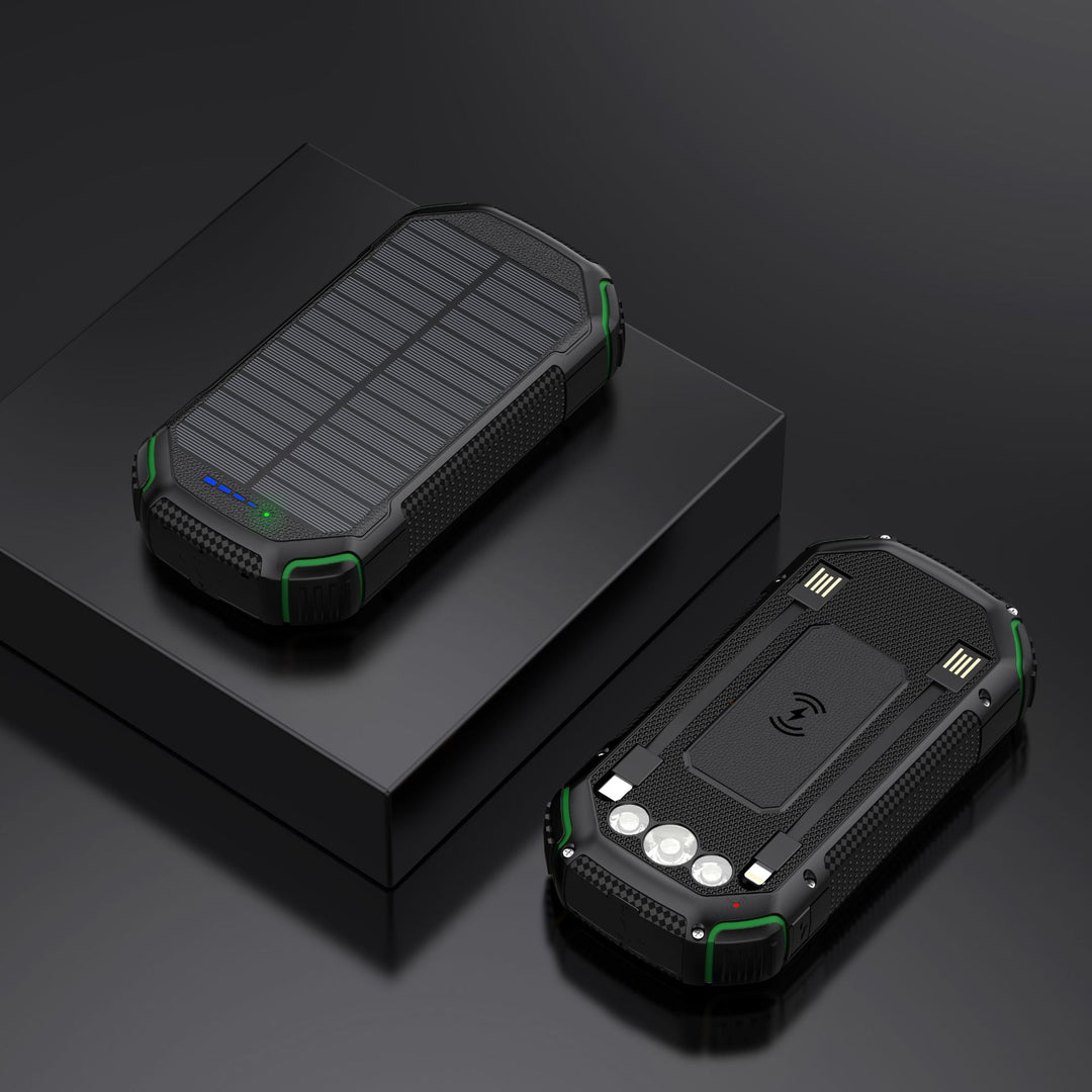 Robust and Portable Solar Charging Power Bank Stornfield