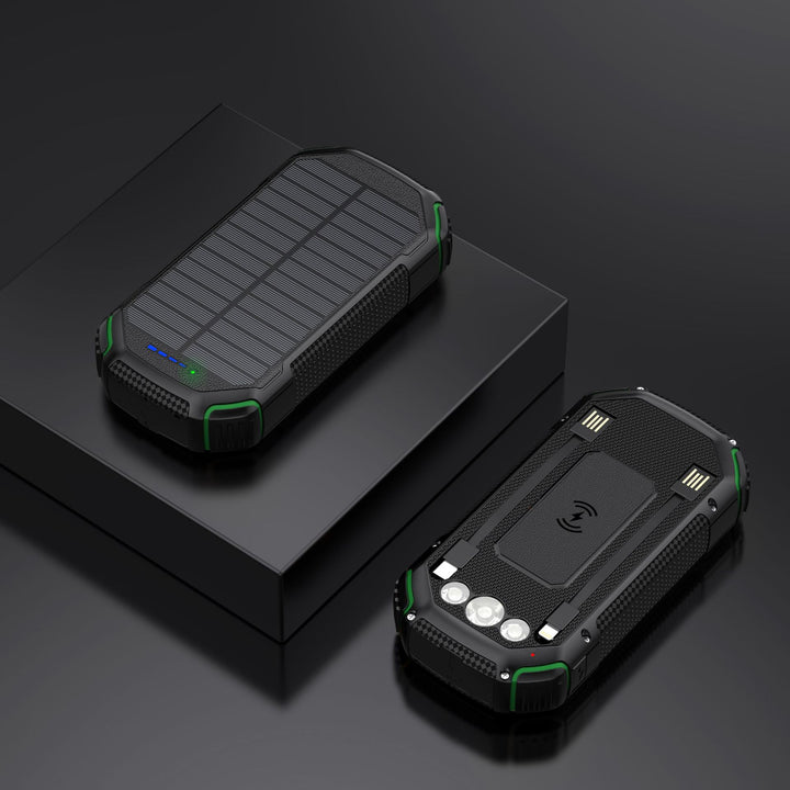 Robust and Portable Solar Charging Power Bank Stornfield