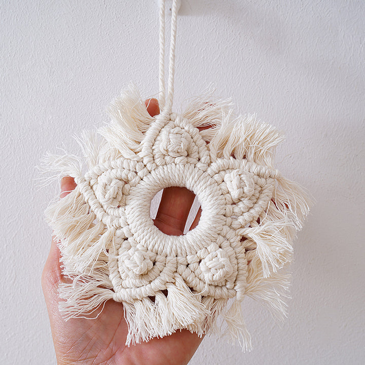 Decorative Macrame Star Ornament Stornfield