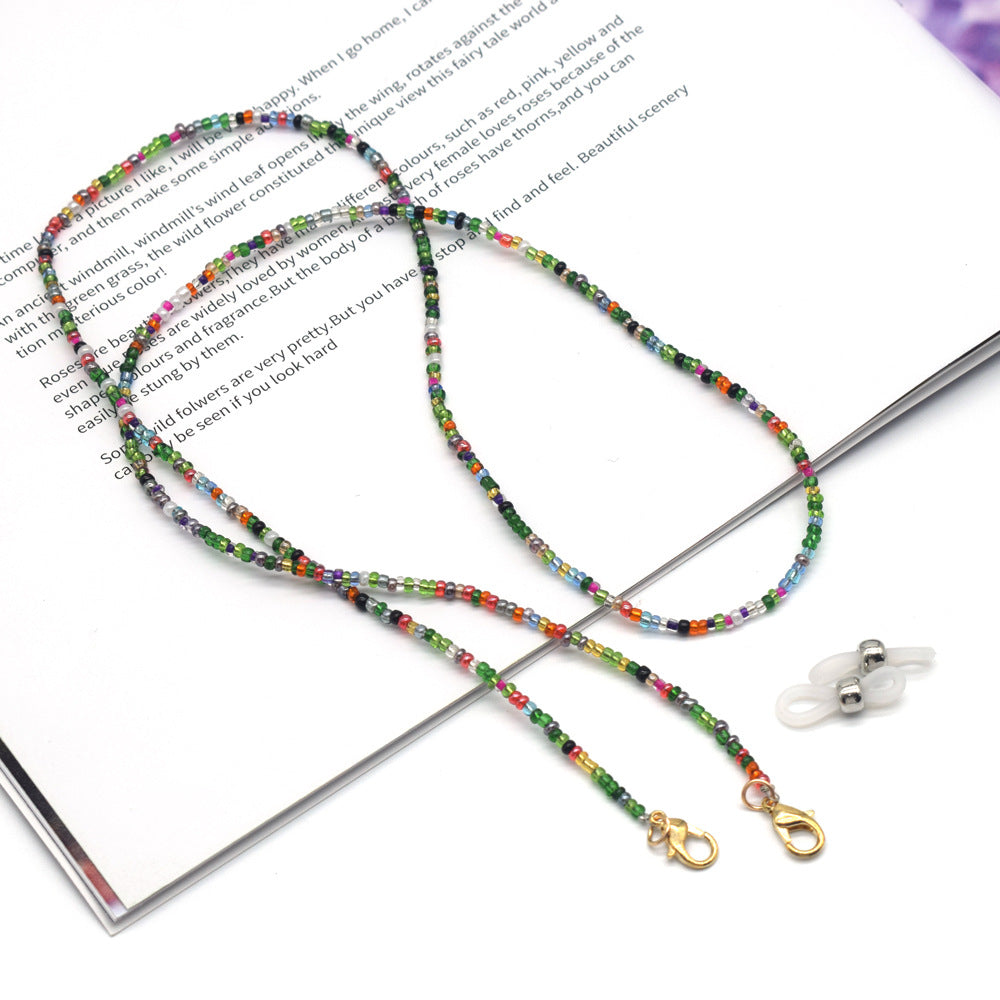 Colorful Multi-Textured Eyewear Chain Stornfield