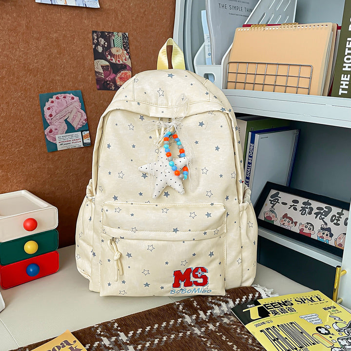 Star-Patterned Casual Backpack Stornfield 1791205609