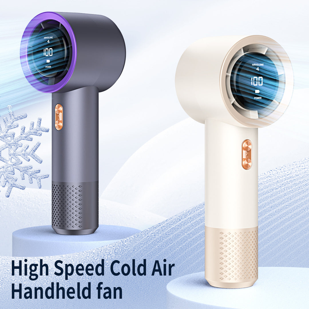 Unisex Smart Touchscreen Handheld Wind Control Fan Stornfield