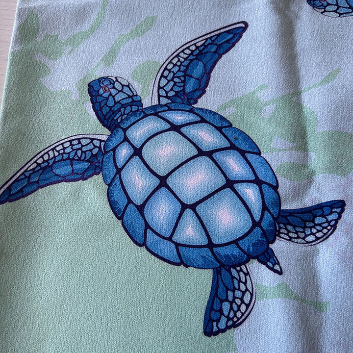 Beach towel with maritime star design Stornfield