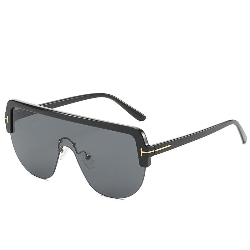Contemporary Full-Frame Shield Sunglasses Stornfield