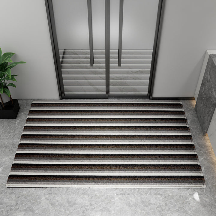 Striped Indoor Entry Rug