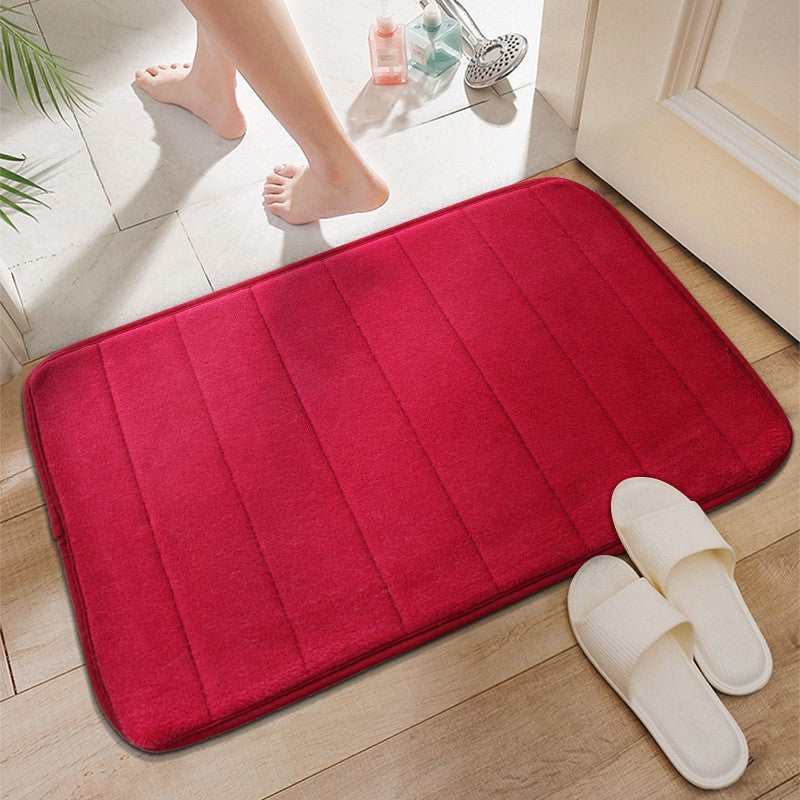 Soft Plush Bathroom Comfort Mat