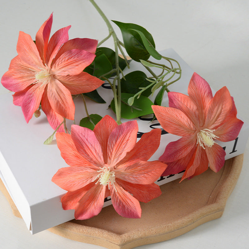 Decorative Floral Clematis Stem