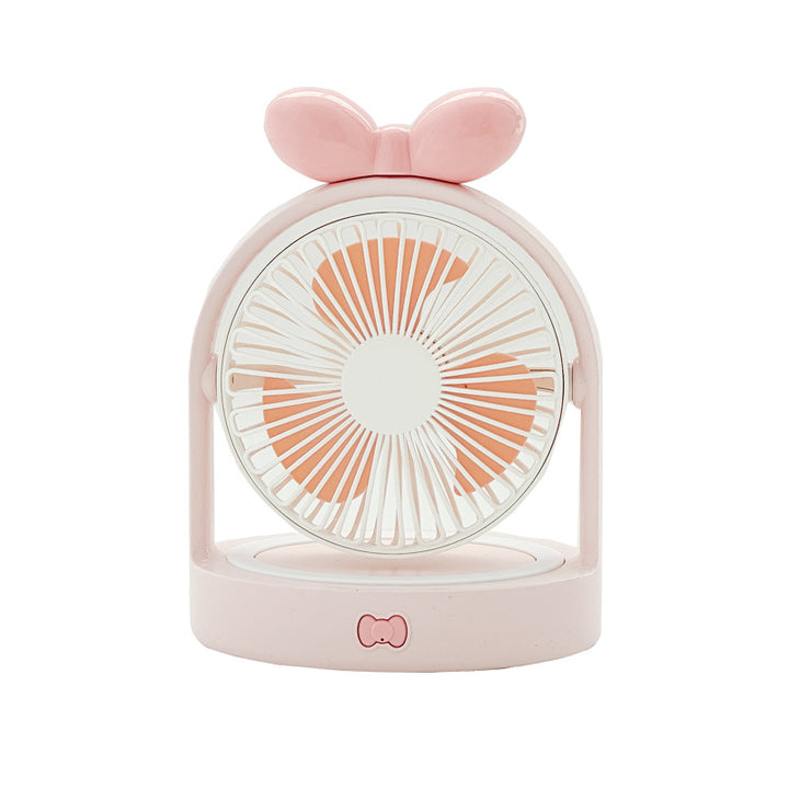 Unisex Portable Mini Fan in Elegant Flower Design Stornfield