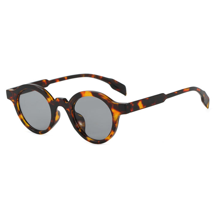 Women's fashionable round sunglasses with high-quality, flexible frame Stornfield