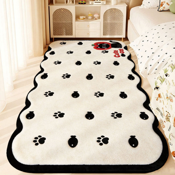 Cute Animal-Themed Plush Area Rug