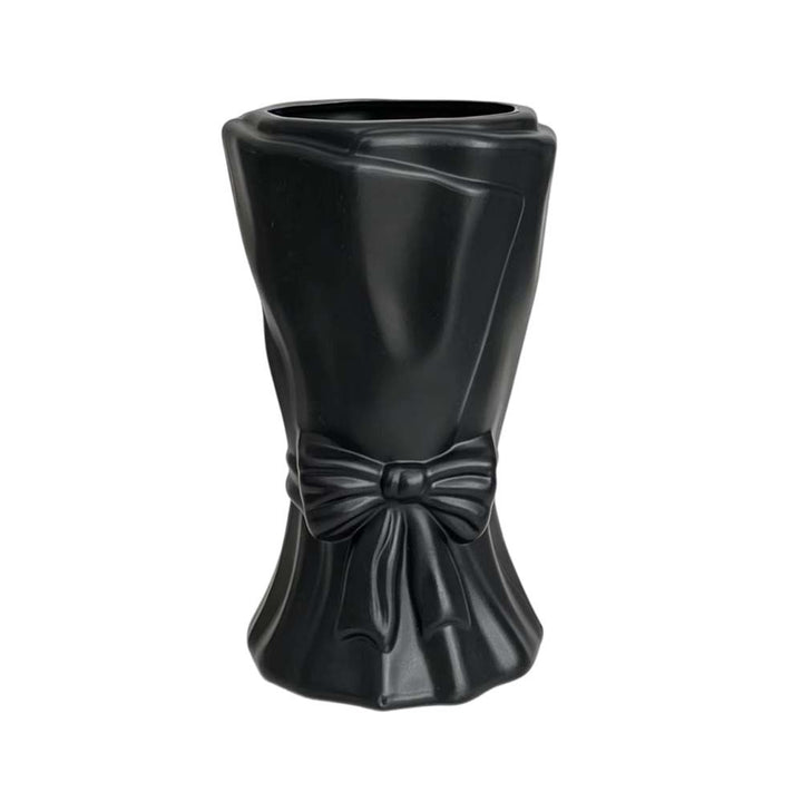 Elegant Bow-Detail Decorative Vase Stornfeild