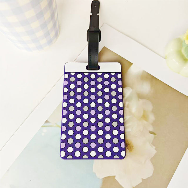 Unisex Abstract Mosaic Pattern Luggage Tag Stornfield