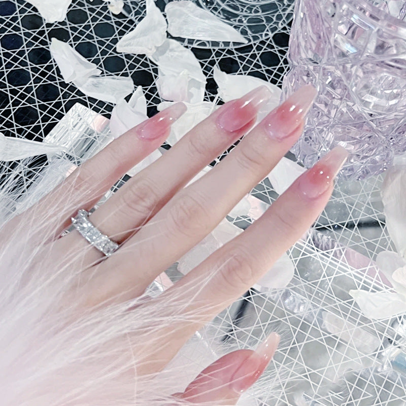 Acrylic nail set with elegant ombre effect Stornfield