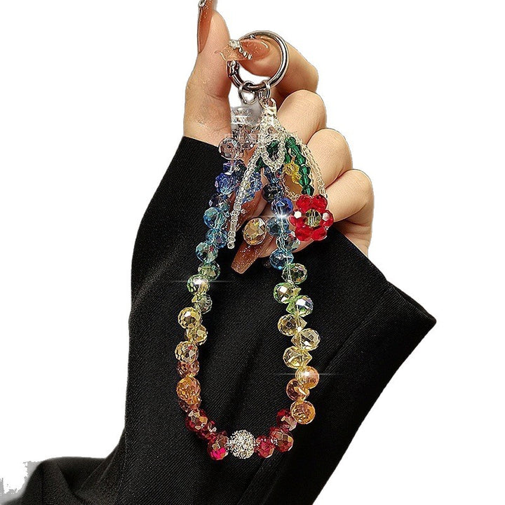 Colorful Beaded Charm Keychain Stornfield