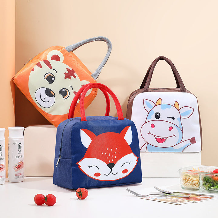 Fun Fox-Themed Insulated Lunch Bag Stornfield