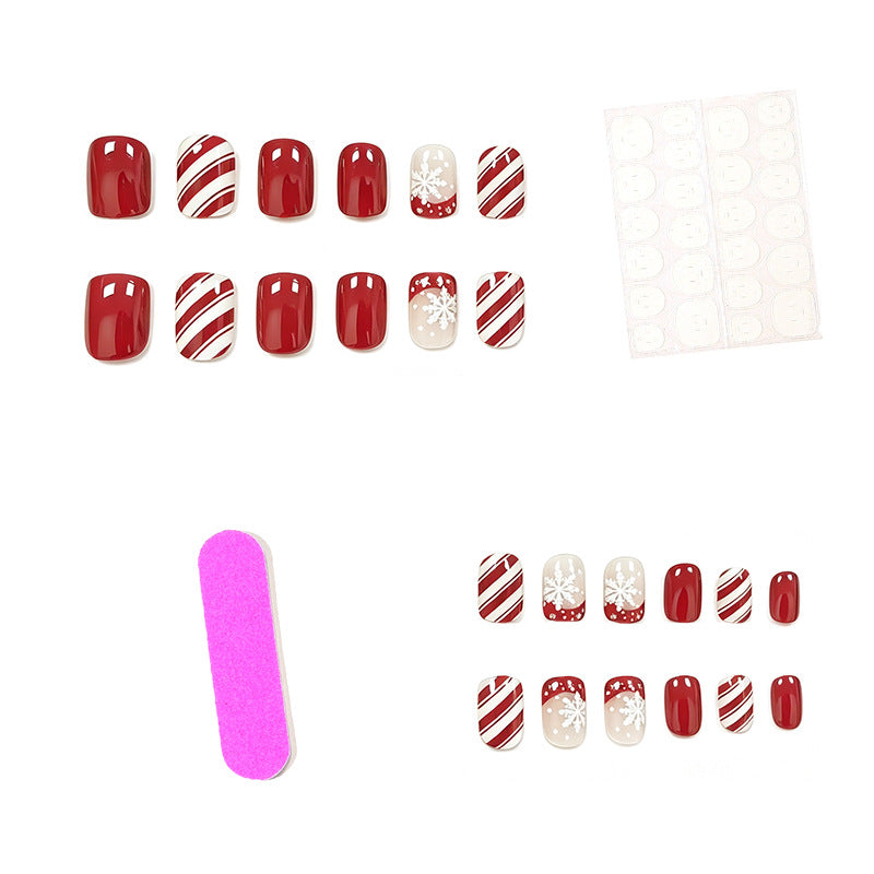 Festive Holiday Themed Nail Art Set Stornfield