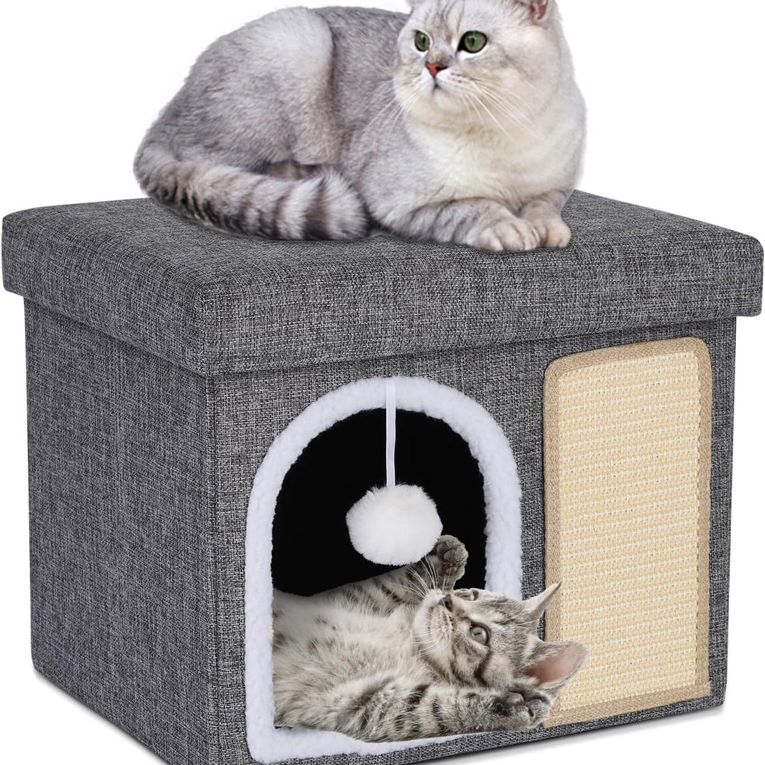 Multi-Functional Cat Hideaway and Play Zone Stornfield