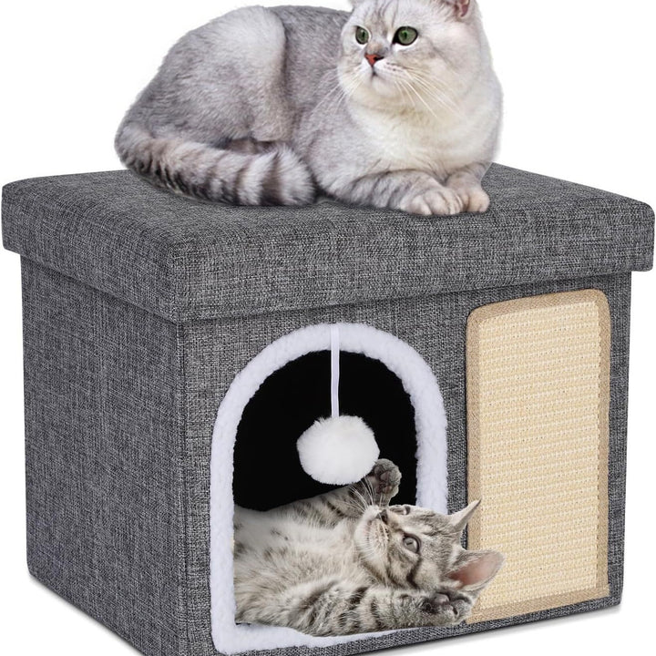 Multi-Functional Cat Hideaway and Play Zone Stornfield