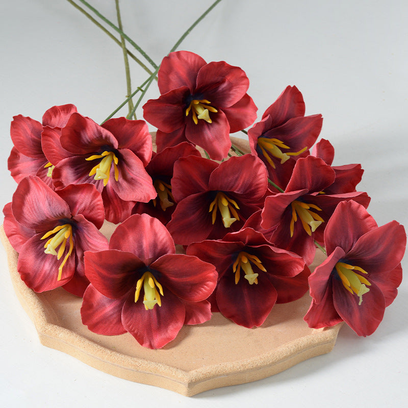 Decorative Faux Tulip Stem Bouquet