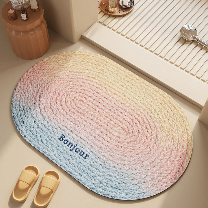 Eco-Friendly Crochet Bath Rug