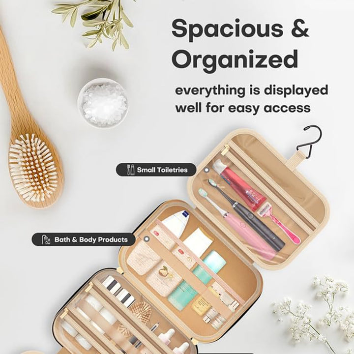 Cosmetic Organizer Bag with Intelligent Interior Layout Stornfield
