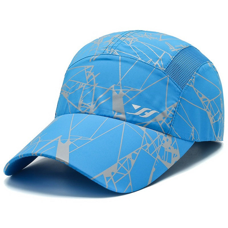 Women’s sporty running cap with stunning geometric pattern Stornfield