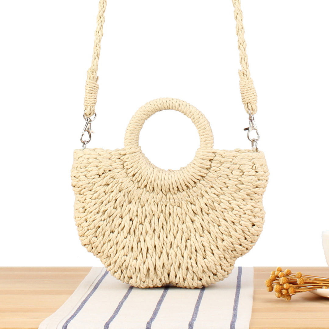 Shoulder Bag Made of Hand-Woven Basketry Stornfield