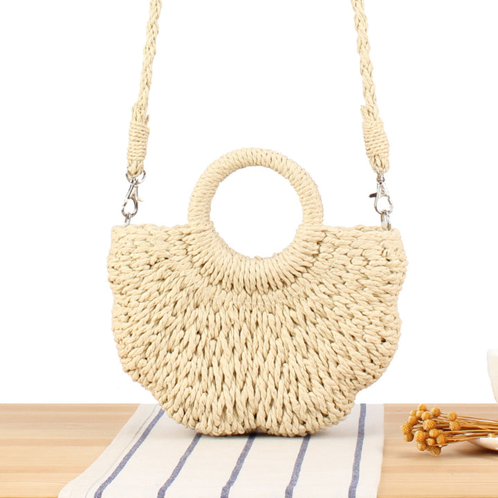 Shoulder Bag Made of Hand-Woven Basketry Stornfield