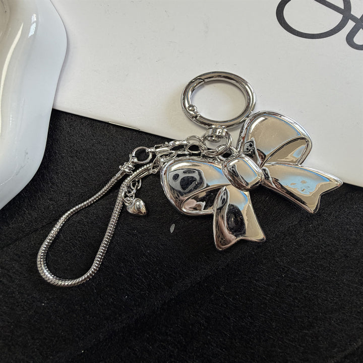 Elegant Bow Charm Keychain Stornfield