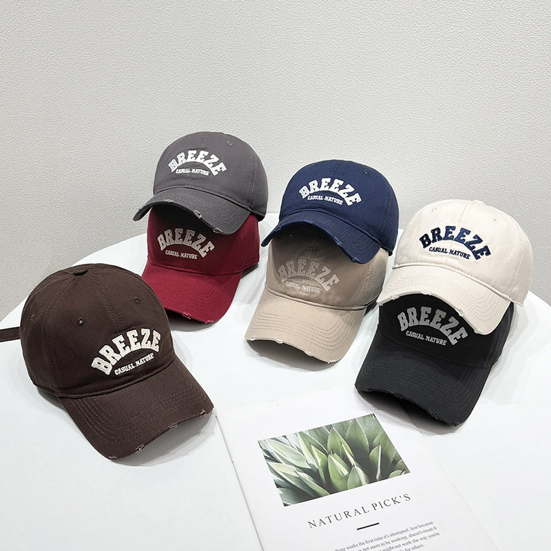 Men's Casual Distressed Cotton Cap Stornfield