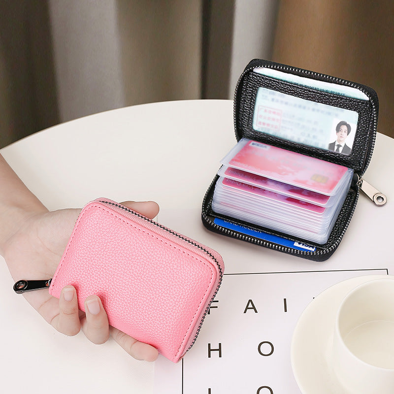 Compact Zippered Card Holder Stornfield