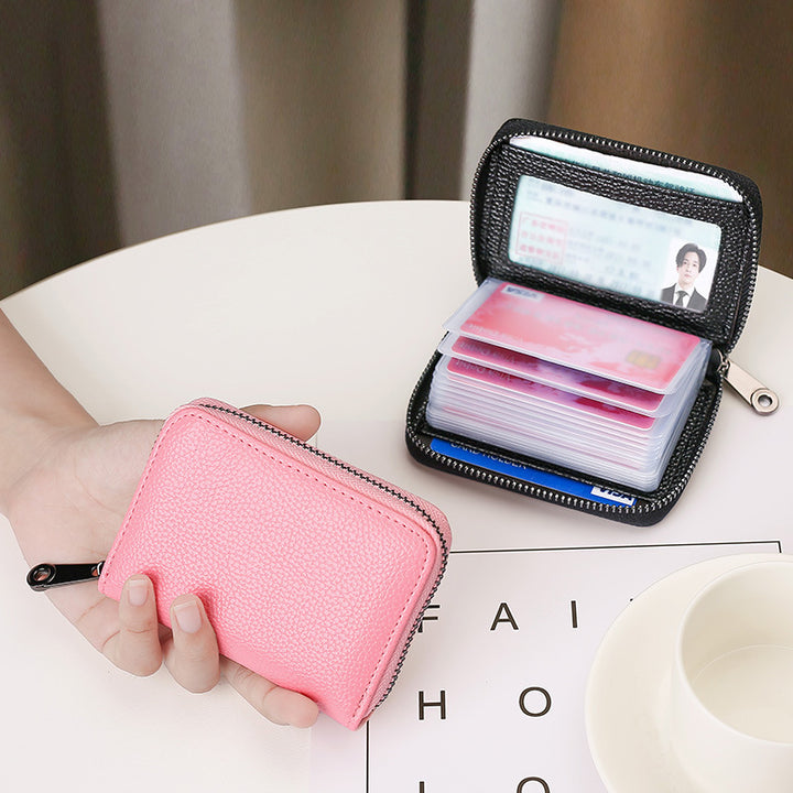 Compact Zippered Card Holder Stornfield