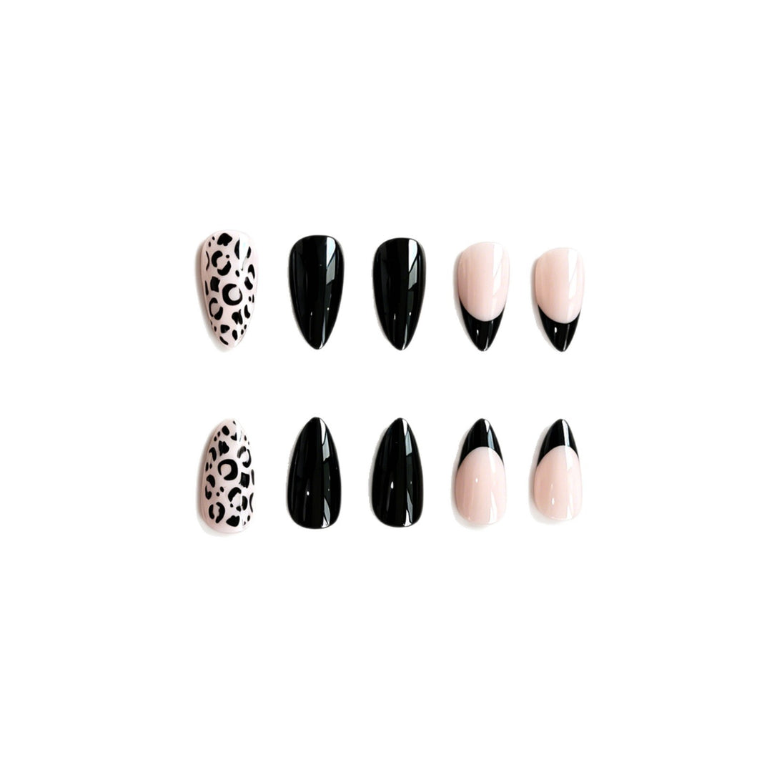 Decorative Almond-Shaped Nail Art Stornfield