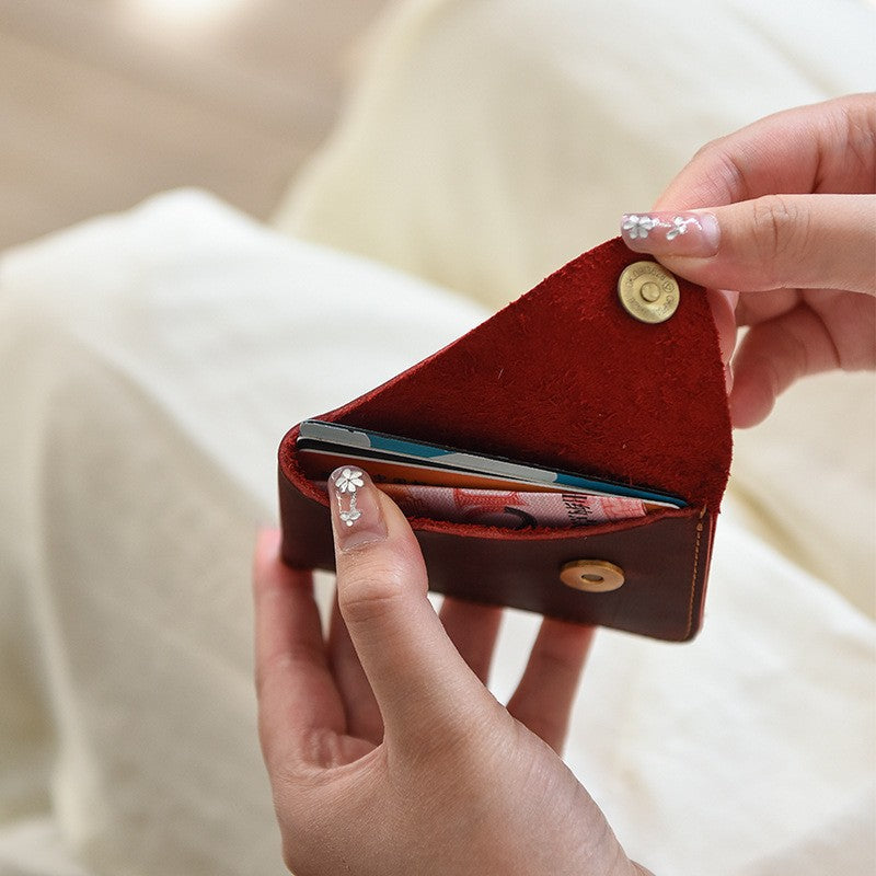 Minimalist Leather Card Holder