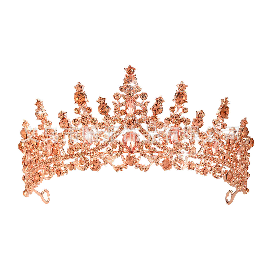 Ladies Rhinestone Tiara with Sparkling Gemstones Stornfield