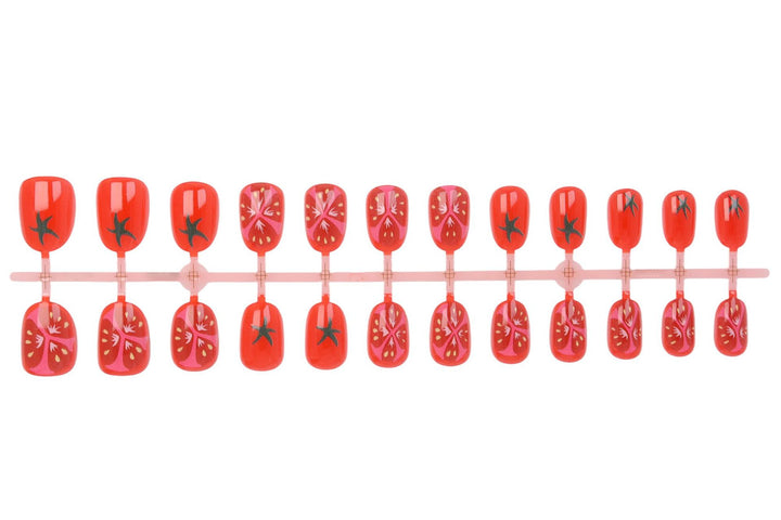 Nail art set with floral and creative design Stornfield