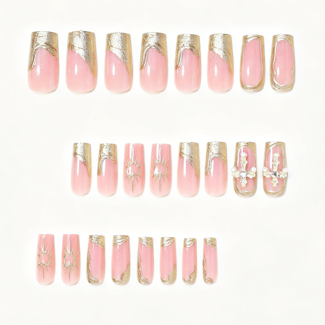 Decorative Long Acrylic Nail Tips Stornfield