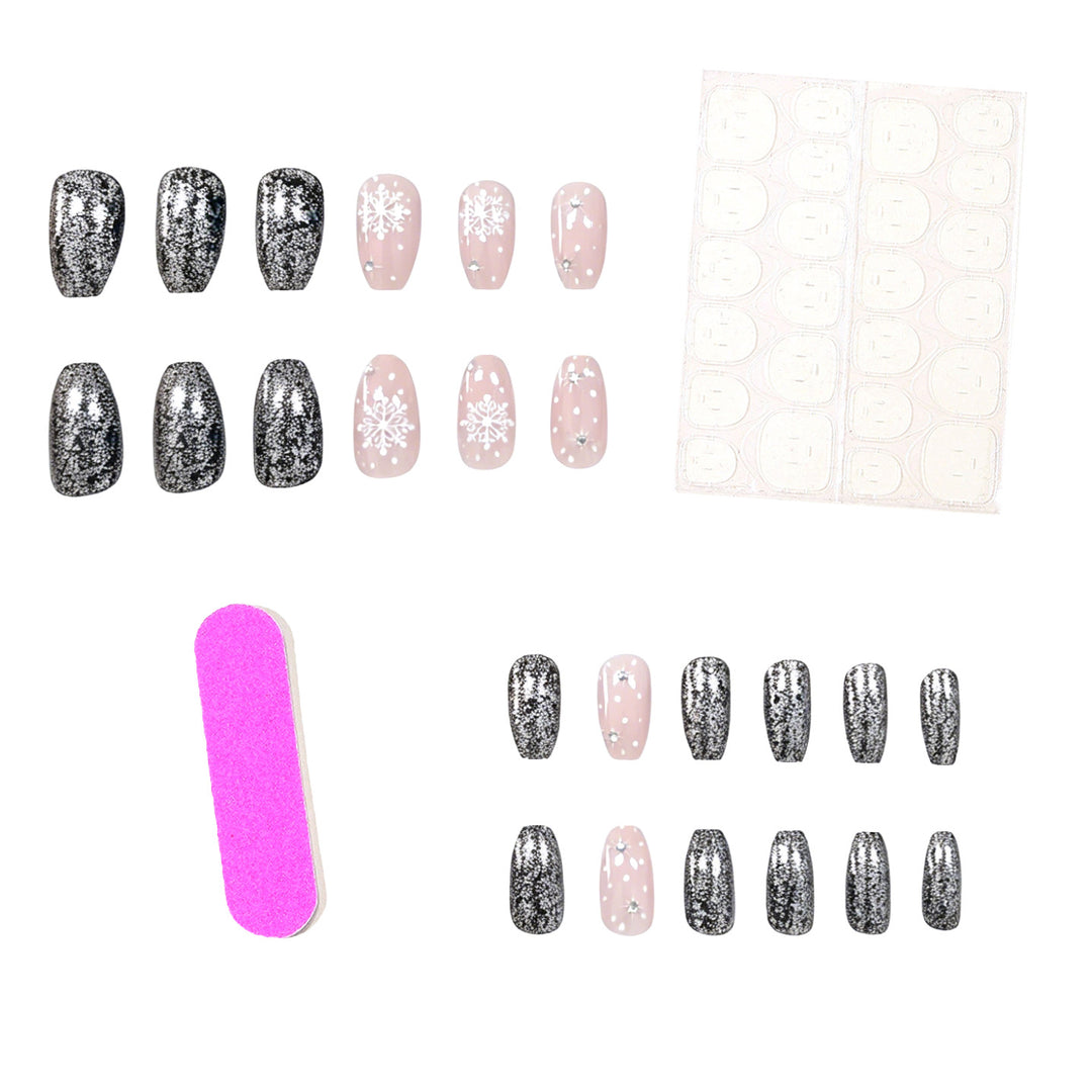 Festive Glitter Nail Art Enhancements Stornfield