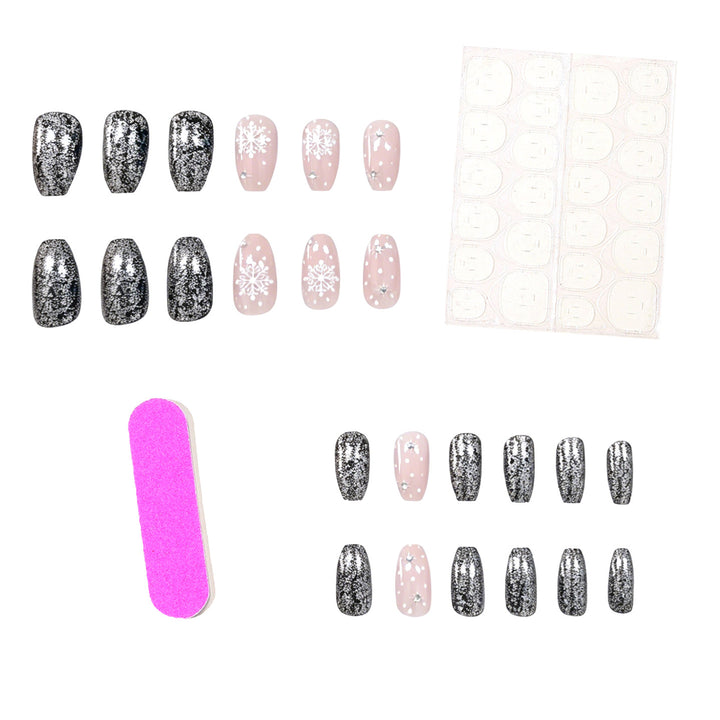 Festive Glitter Nail Art Enhancements Stornfield