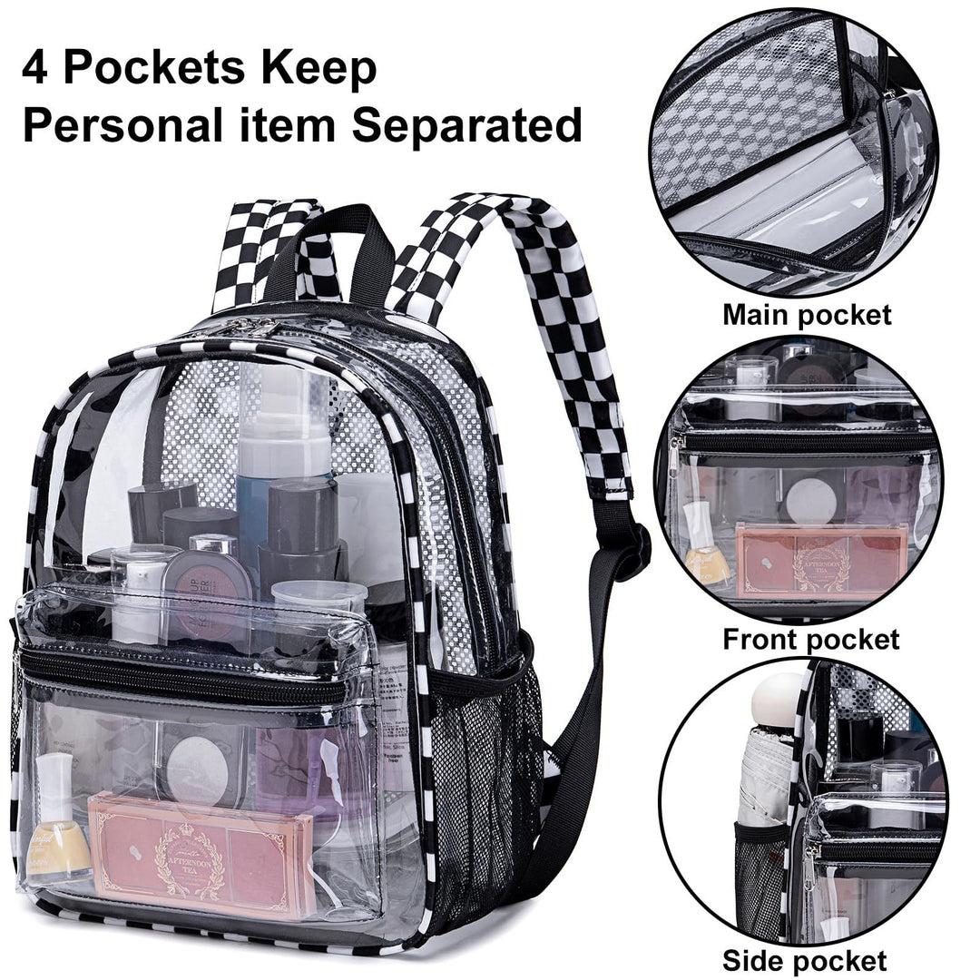 Unisex Transparent School Backpack Stornfield